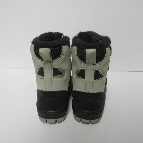 Fisher-Price Unisex Snow Boots Size 5 Black Gray Toddler Baby Waterproof Vintage - Picture 4 of 4